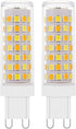 I-SHUNFA Wi-Fi Smart G9 LED Bulbs,Compatible with Alexa/Google Assistant, Dimmable,Warm White to Cool White, Brightness Adjustable 1%-100% 120V,0....