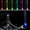 1 PC Car LED Luminous Crystal Gear Shifter, Personalized Bubbles with Colorful Lights Shift Knob, 7.87 in Cool Head, Universal for Cars Trucks (Tr...