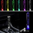 1 PC Car LED Luminous Crystal Gear Shifter, Personalized Bubbles with Colorful Lights Shift Knob, 7.87 in Cool Head, Universal for Cars Trucks (Tr...