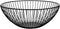 Wire Fruit Basket Fruit Bowl Kitchen Fruit Basket Stand Fruit Bowls for the Counters Metal Fruit Bowl(Low Black)...