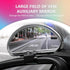 Pack-2 Car Side Rearview Mirror Blind Spot Mirror, 5.9" x 2.1" Reversing Wide-angle Auxiliary Mirror, Adjustable Angle Convex Mirror for Safe Driv...