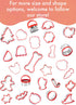 3-Piece Dog Bone Cookie Cutters Set - Dog Treats Cutters, Bone Shapes, 2.4" to 3.9" Soft PVC Coated...