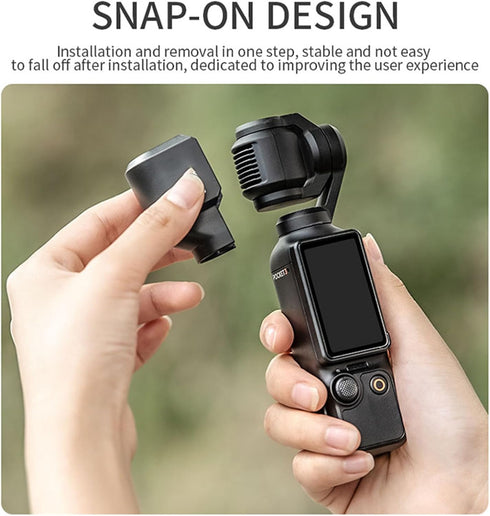 Lens Shade Cover Gimbal Camera Protector Shade Cover,Cap Lens Protector Hood for DJI Osmo Pocket 3 Accessories...