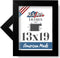 13x19 - Inch Picture Frame, Smooth Wrapped Finish, 1.25 - Inch Wide Flat, Satin Black, 100% American Wood Composite MDF...