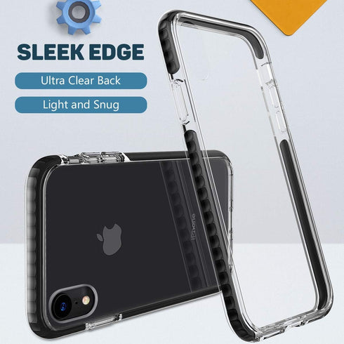 MATEPROX Compatible with iPhone XR Case Clear Thin Slim Anti-Yellow Anti-Slippery Anti-Scratches Cover Shockproof Bumper Case for iPhone XR 6.1''(...