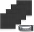 4 Pack Air Fryer Liners for Ninja Flip Toaster Oven & Air Fryer, Non-stick Reusable...