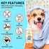 Dog Shampoo for Sensitive Skin | Deodorizing Pet Wash | Cat & Dog-Friendly Formula | Odor Control & Moisturizing | Ideal for Smelly Dogs | Soothin...