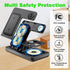 Wireless Charger, 3 in 1 Charging Station for Multiple Devices, Wireless Charging Stand for iPhone 8-15 Series,iWatch9/8/7/6/5/4/3/2/SE, AirPods3/...