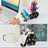 Animal Elephant Pen Pencil Holder Cute Phone Stand Office Accessories Desk Organizer Multifunctional Stationery Box Makeup Storage Presents Decora...