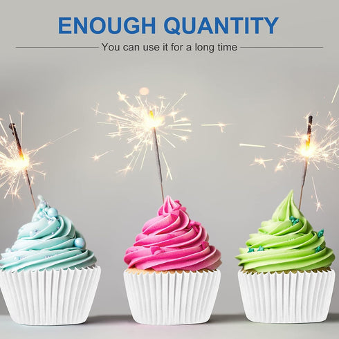 1000 Count Cupcake Liners for Baking Liners Paper Cupcake Wrappers Bulk Cup Cake Cases Muffin Baking Paper Cups for Candy Cooking (White,1.18 x 0....
