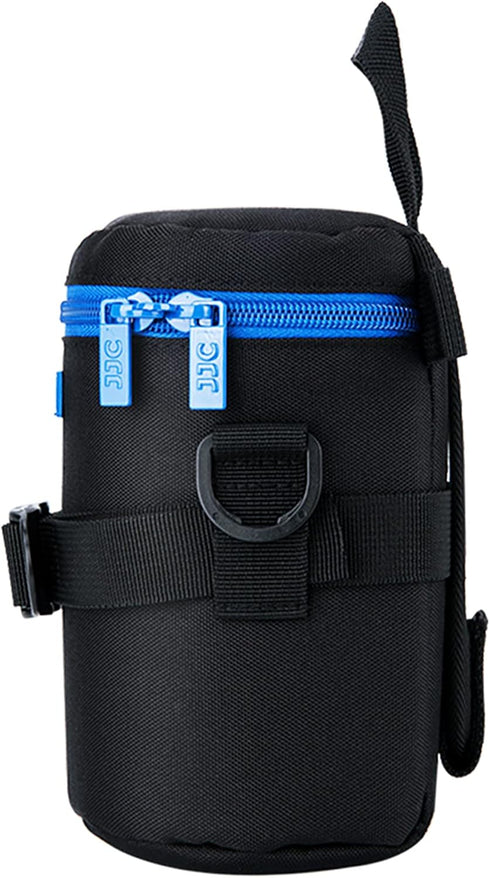 JJC Water Resistant Deluxe Lens Pouch Case Bag, Compatible with Canon RF 85mm f2 Macro/EF 100-300mm/ EF 75-300mm III USM/EF 135mm 2L /24-70mm 4L I...