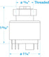 Seachoice Ignition Starter Switch for Johnson/Evinrude, Push to Choke...