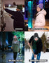 Bluetooth Hat with Light, USB Rechargeable LED Hat with Headphones, Night Lighted Music Beanie, Gifts for Men (Dark Grey)...