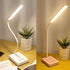 Cordless Desk Table Lamp Reading Light Rechargeable Battery 2200m,Touch 3 LED Modes,Dimmable,Small,Gooseneck, Highest 17.7",Lamp for Kids Bedroom ...