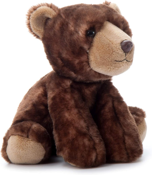 The Petting Zoo Brown Bear Stuffed Animal, Gifts for Kids, Wild Onez Zoo Animals, Brown Bear Plush Toy 9 inches...