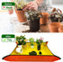 Repotting Mat for Indoor Plant Transplanting and Potting Soil Mess Control, Foldable Succulent Potting Mat Gardening Gifts for Women & Men (Thicke...