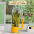 2 in 1 Glass Oil Sprayer&Dispenser:Large Olive Oil Dispenser for Kitchen Cooking,17oz/500ml Glass Oil Dispenser Spray Bottle for Searing Meat,Diet...