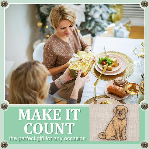 WEBEEDY DIY Dog String Art Kit for Adults Beginners 3D Cute Animal String Art Crafts Kit,Arts Crafts Kit with Instruction and All Supplies,Home Wa...