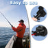 12V 8 Gauge 2 Wires Trolling Motor Plugs and Receptacle Kit Compatible with Minn Kota Marine Boat, Male and Female Trolling Motor Connector Quick ...