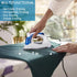 Travel Irons Portable Steam Irons for Clothes Handheld Steamer Mini Iron Non-Stick Sole Plate Dry Ironing and Steam Ironing Fast Heated up Detacha...