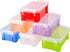 Small Plastic Box, 4.3" X 2.3" X 1.5" Stackable Mini Storage Box with Lid, Clear Organizer Container for Jewelry Beads Small Crafts Items Accessor...