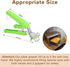 2 Pack Hot Plate Gripper Clips Holder Tongs for Moving Hot Plate Bowls Pizza Pan Air Fryer Microwave Oven with Food Out, Green...