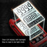 Digital Multimeter, DC AC Voltmeter, High Accuracy Automatic Fire Prevention Tester Kit with Backlight LCD Display, Receptacle Tester, Test Leads ...