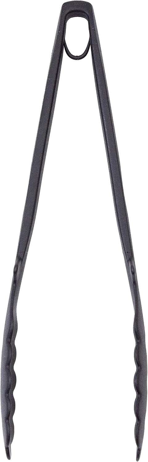 Kitchen Tongs for Cooking & Serving - Heat Resistant 66 Nylon, Non-Slip Grip, Slim Lightweight, Small, Easily Picks Up Small Foods, Dishwasher Saf...