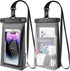 2 Pcs Large Waterproof Phone Pouch, Floating Waterproof Phone Case for iPhone 15 14 Pro Max 13 Plus 12 11 Samsung Up to 7.2'', Water Proof Protect...