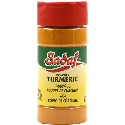 Sadaf Turmeric Powder - Turmeric Root Powder for Cooking and Food Flavoring - Ground Turmeric Spice - Seasoning and Spices - Middle Eastern Cuisin...