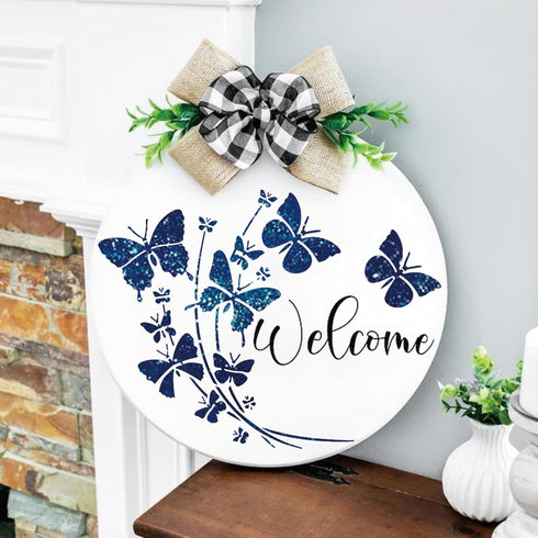 Large Butterfly Stencils for Painting A4 Butterfly Stencil Paint Stencils for Painting on Wood Burning Art Craft Canvas Furniture Wall (12 butterf...
