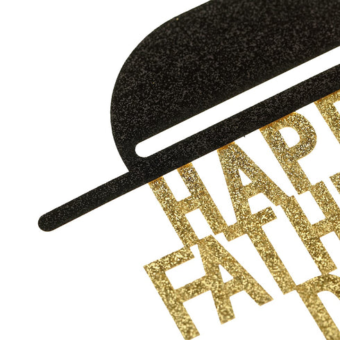 BinaryABC Happy Father's Day Cake Topper Cake Picks,Father's Day Birthday Cake Decorations Dad Party Supplies,5Pcs...