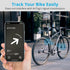 Bike Mount for AirTag, Waterproof Protective Aluminum Alloy Holder Hides AirTag Under Bicycle Bottle Cage, Bike GPS Tracker, Anti-Theft and Anti-S...
