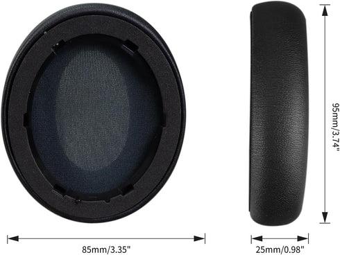 Replacement Earpads for Anker Soundcore Life 2 / Q20 / Q20+ / Q20 BT Headset(Not fit Life 2 NEO Model),Ear Pads Cushions with Noise Isolation Memo...