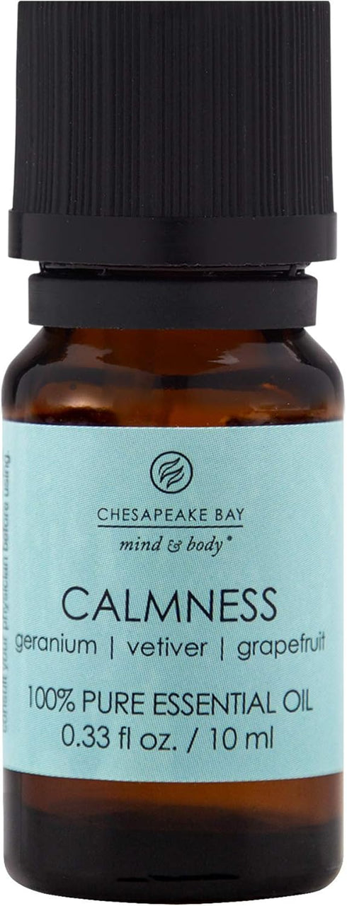 Chesapeake Bay Candle - PT36198 100% Pure Essential Diffuser Oil, 10-Milliliter, Calmness (Geranium Vetiver Grapefruit)...