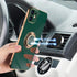 Omorro iPhone 12 Mini Ring Holder Case with 360 Rotation Kickstand, Glitter Plating, Rose Gold Edge, Magnetic Car Mount, Slim Soft Case for Women ...