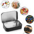 Metal Rectangular Empty Hinged Tins Tin Containers Empty Metal Tins Box Small Empty Tins with Lids Rectangular Hinged Tins Mini Portable Box Conta...