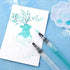 12 PCS Watercolour Brush Pens, Refillable Ink and Water Brush Pens for Paints, Artists, Painting, Calligraphy...