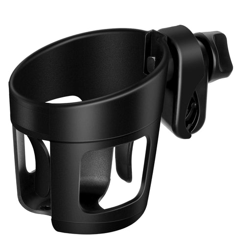 Upgraded Baby Cup Holder, Universal Stroller Cup Holder Bottle Holder Large Caliber Designed 360 Degrees Rotation Fit for Baby Stroller, Bicycle, ...