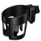 Upgraded Baby Cup Holder, Universal Stroller Cup Holder Bottle Holder Large Caliber Designed 360 Degrees Rotation Fit for Baby Stroller, Bicycle, ...