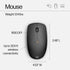 HP 230 Wireless Mouse and Keyboard Combo - 2.4GHz Wireless Connection - Long Battery Life - Durable & Low-Noise Design - Windows & Mac OS - Adjust...