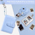 Camera Case and Album Compatible with Fujifilm Instax Mini 12 - Polaroid Instax 12 Mini Carry Bag with Strap and Photo Album - Pastel Blue...