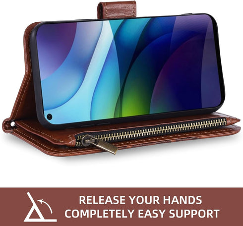 Asuwish Phone Case for Moto G Stylus 5G 2021 Wallet Cover with Tempered Glass Screen Protector and Flower Leather Flip Credit Card Holder Cell Acc...