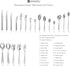 KEAWELL Premium 7" Louise Soup Spoons, 18/10 Stainless Steel, Dishwasher Safe (4)...