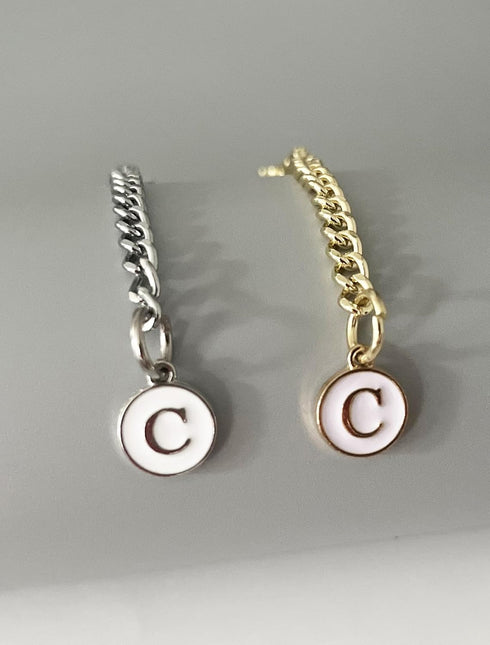 2PCS Stanley Cup Accessories Letter Charms Name ID Initial Letter Handle Personalized Charm For Stanley Tumbler...