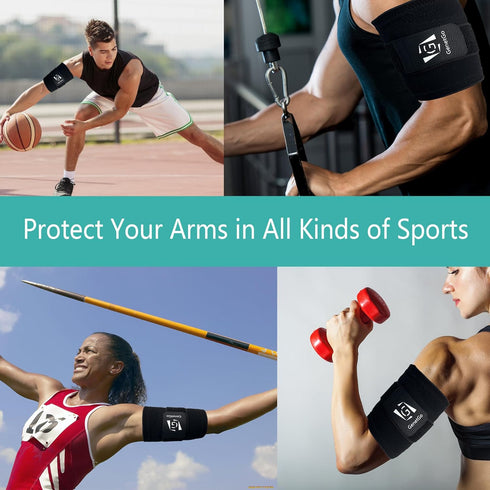 Bicep Tendonitis Brace Compression Sleeve Support,Upper Arm Brace Bicep Bands for Pain Relief,Muscle Strains and Inflammation,Bicep Compression Sl...