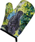 Caroline's Treasures SS8181OVMT Afghan Hound Oven Mitt Heat Resistant Thick Oven Mitt for Hot Pans and Oven, Kitchen Mitt Protect Hands, Cooking B...