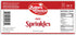 Bakers Choice Red Sprinkles for Baking - Jimmies Sprinkles for Ice Cream Toppings - Dairy Free, Kosher 2.8 oz....