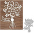 SunnyKids Flower Decoration Metal Cutting Die Cuts, Flower Decoration Stencils DIY Crafts Cards Cutting Dies Cuts for DIY Embossing Card Making Ph...