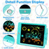 8.5 Inch LCD Writing Tablet Toys for 3 4 5 6 7 8 Year Old Boys Girls Gifts, Colorful Drawing Board Writing Doodle Pad, Portable Scribbler Boards E...